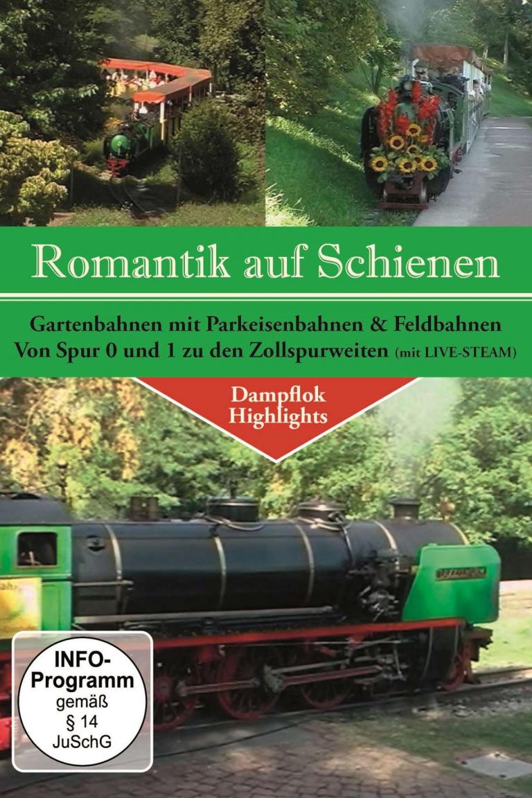 Romantik auf Schienen DVD Parkeisenbahnen Feldbahnen 