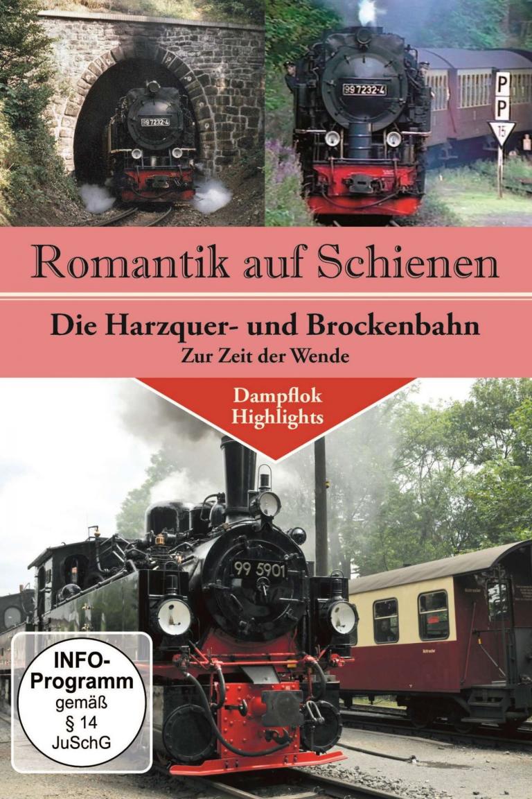 Romantik auf Schienen DVD Harzquer und Brockenbahn